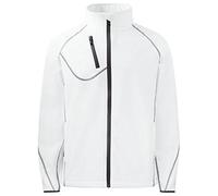 Projob Men's 2422 Softshell Jacket in White | Size: Large Projob White L