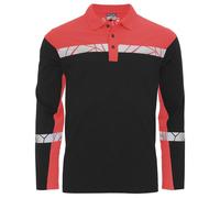 Projob Mens Progression Pique Long-Sleeved Polo Shirt UB1204