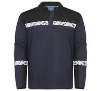 Projob Mens Progression Pique Long-Sleeved Polo Shirt UB1204