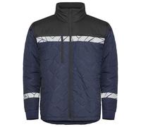 Projob Mens Progression Quilted Lightweight Padded Jacket / N/A N/A UB1266