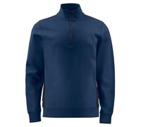 Projob Prio 2128 1/2 Zip Sweatshirt with Rib Knitted Cuffs