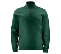 Projob Prio 2128 1/2 Zip Sweatshirt with Rib Knitted Cuffs