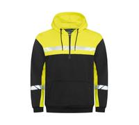 Projob Progression 7104 1/2 Zip Hooded Sweatshirt with Drawstring