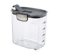 ProKeeper+ By Progressive International Clear Plastic Airtight Food Baker's Kitchen Storage Organization Container Canister Set with Magnetic Accessories (Sugar 2.5-Quart)