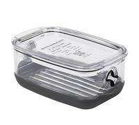 ProKeeper+ by Progressive Stackable Produce ProKeeper Storage Container with Stay-Fresh Vent System (PKS-912 (1.2 qt Berry Keeper))