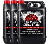 ProKleen 15L of Pro-Kleen Cherry Snow Foam with Wax - Super Thick & Non-Caustic Foam