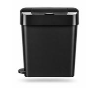 ProKleen 22L Black Sanitary Waste Bin with Foot Pedal | Size: 1 Pack ProKleen Black 1 Pack