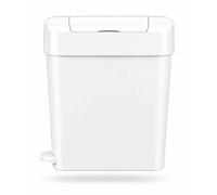ProKleen 22L Sanitary Waste White Bin with Foot Pedal | Size: 1 Pack ProKleen White 1 Pack