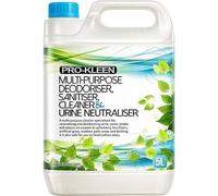 ProKleen 5L of Multi-Purpose Deodoriser Disinfectant Sanitiser Cleaner & Neutraliser Super Concentrated Professional Formula