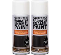 ProKleen Anthracite Matt Radiator Enamel Paint 400ml x2