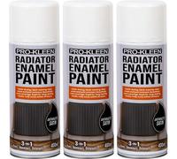 ProKleen Anthracite Satin Heat Resistant Radiator Enamel Paint 400ml x3