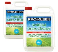 ProKleen Artificial Grass Cleaner Disinfectant 2 x 5L Cherry Fragrance in Clear ProKleen Clear