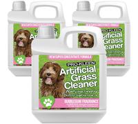 ProKleen Artificial Grass Cleaner Disinfectant 3 x 1L Bubblegum Fragrance in Clear ProKleen Clear