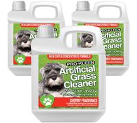 ProKleen Artificial Grass Cleaner Disinfectant 3 x 1L Cherry Fragrance in Clear ProKleen Clear