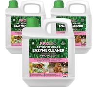 Pro-Kleen ProBio Artificial Grass Cleaner Probiotic Based Deodoriser Odour Eliminator 3 x 1L Non-Toxic Cruelty-free Child Pet Friendly - Floral Fragrance - Naturally derived Probiotic Cleaning