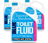 ProKleen Blue Toilet Chemical Fluid Cleaner for Caravan & Motorhomes 3 x 2L ProKleen Blue