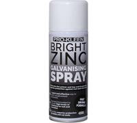 ProKleen Bright Zinc Galvanising Aerosol Spray Paint Primer & Topcoat - 400ml in Clear ProKleen Clear