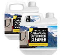 ProKleen Caravan & Motorhome Cleaner Removes Black Streaks, Algae & More 2 x 2L in Clear ProKleen Clear