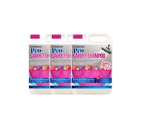 ProKleen Carpet Cleaning Shampoo Odour Remover 3 x 5L Spring Bloom Fragrance in White ProKleen White
