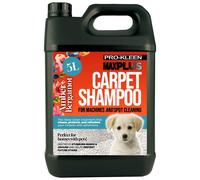 Pro-Kleen MAXPLUS Carpet Shampoo Cleaner - Premium Formula, Removes Dirt, Stains, Marks, Pet Deposits & Odours, Suitable for all Machines (Amber and Bergamot Fragrance, 5 Litres)