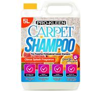ProKleen Carpet Cleaning Shampoo Odour Remover Citrus Fragrance 1 x 5L in White ProKleen White