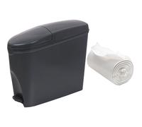 ProKleen Grey Pedal Operated Toilet Sanitary Bin 20L Capacity & 50 Bin Liners ProKleen Grey
