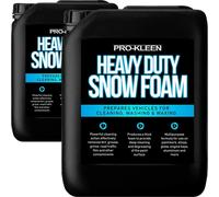 ProKleen Heavy Duty Snow Foam Car & Large Vehicle Shampoo Super Thick 2 x 5L in White ProKleen White