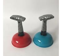ProKleen Heavy-Duty Toilet Plunger with Non-Slip Grip | Fast Clog Removal, Powerful Suction, Short Handle, Home & Bathroom Use, Durable Design