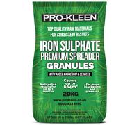 ProKleen Iron Sulphate Premium Spreader Granules Covers up to 664m² 20KG in Clear ProKleen Clear