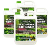 ProKleen Liquid Organic Ascophyllum Seaweed Extract Fertiliser 4 x 5L in Clear ProKleen Clear