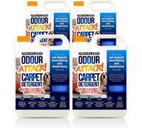 ProKleen Odour Attack Pet Carpet Cleaner Shampoo - 4 x 5L in Clear ProKleen Clear