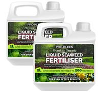 ProKleen Organic Liquid Seaweed Extract Fertiliser Concentrated Formula 2 x 2L in Clear ProKleen Clear