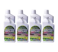 ProKleen Organic Liquid Seaweed Extract Fertiliser Concentrated Formula 4 x 1L in Clear ProKleen Clear