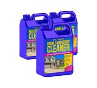 ProKleen Patio & Driveway Cleaner Removes Stains, Dirt & Grime 3 x 5L in Clear ProKleen Clear