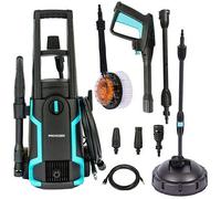 ProKleen Pressure Power Washer 1600W Jet Wash - Includes Patio Cleaner And Rotary Brush