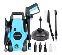 ProKleen Pressure Washer with Fixed Brush & Patio Cleaner Attachment in Black ProKleen Black