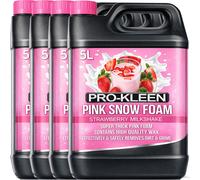 ProKleen Pro-Kleen 20L Strawberry Milkshake PINK Snow Foam with Wax Super Thick & Non-Caustic Foam