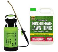 ProKleen Pro-Kleen 3L Pump Sprayer with Pro-Kleen Liquid Iron Sulphate 5L Grass Greener & Turf Hardener