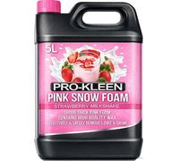 ProKleen Pro-Kleen 5L Strawberry Milkshake PINK Snow Foam with Wax Super Thick & Non-Caustic Foam