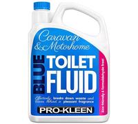ProKleen Pro-Kleen Blue Toilet Chemical Fluid Solution Cleaner 2L for Caravan and Motorhomes - Eco-Friendly, Formaldehyde Free