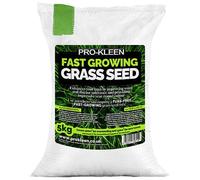 ProKleen Pro-Kleen Fast Growing Grass Seed 5Kg Covers Up to 300m2 Fast Growing Hard Wearing for New Lawns, Overseeding and Patch Repair
