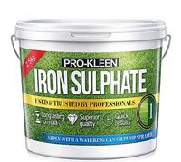 ProKleen Pro-Kleen Iron Sulphate 2.5KG PREMIUM Ferrous Pure Lawn Tonic- Lawn Conditioner and Turf Hardener. Damp Grade