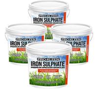 ProKleen Pro-Kleen Iron Sulphate Spreader Granules, Covers up to 100m2, For Grass Green Up, Ferrous Sulphate 4x2.5kg