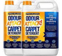 ProKleen Pro-Kleen Odour Attack Pet Carpet Cleaner Shampoo Contains Active Enzymes to Digest Proteins 10L