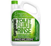 ProKleen Pro-Kleen Organic Caravan Toilet Chemical Fluid Rinse Green Solution Cleaner 2L for Caravan and Motorhomes