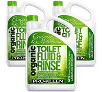 ProKleen Pro-Kleen Organic Caravan Toilet Chemical Fluid Rinse Green Solution Cleaner 6L for Caravan and Motorhomes