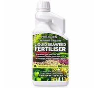 ProKleen Pro-Kleen Organic Liquid Seaweed Fertiliser 8L Ascophyllum Seaweed Extract for Grass Vegetables Fruit Flowers Shrubs Lawns
