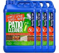 ProKleen Pro-Kleen Patio Cleaner Ready to Use Simply Spray & Walk Away Green Mould and Algae Remover 20L