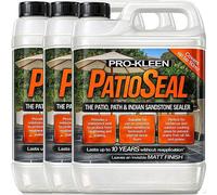 ProKleen Pro-Kleen PatioSeal Matt Patio Sealant for Indian Sandstone, Concrete, Paths, Patios, Slate, Brick, Indoor 15L