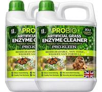 ProKleen Pro-Kleen ProBio Artificial Grass Cleaner Enzyme Based Deodoriser Odour Eliminator 1L Fresh Cut Grass x2